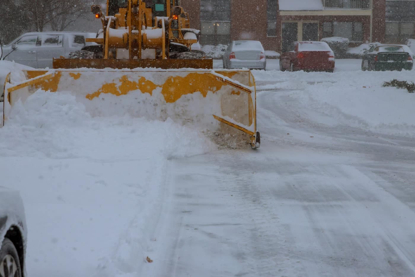photo chantier — déneigement