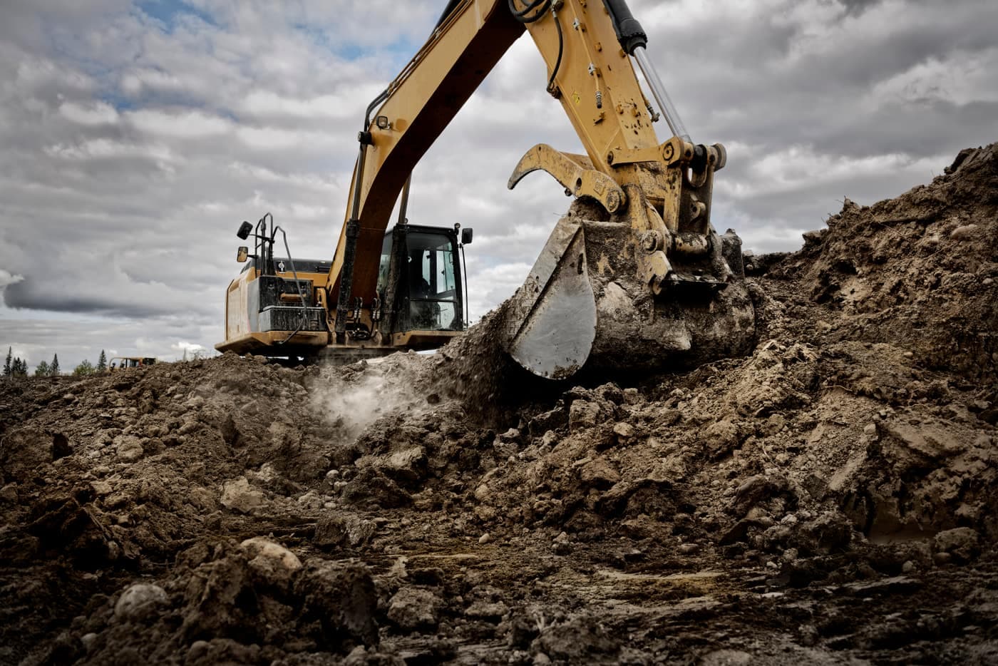 photo chantier — excavation